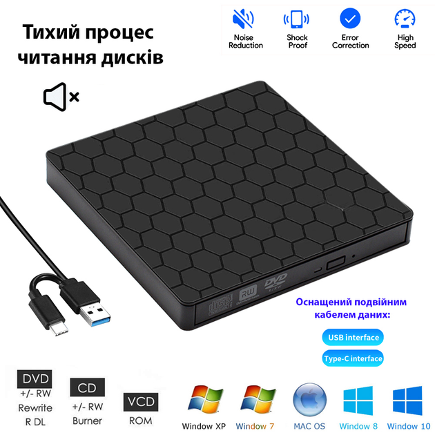 Оптичний привід DVD-RW Maiwo K529