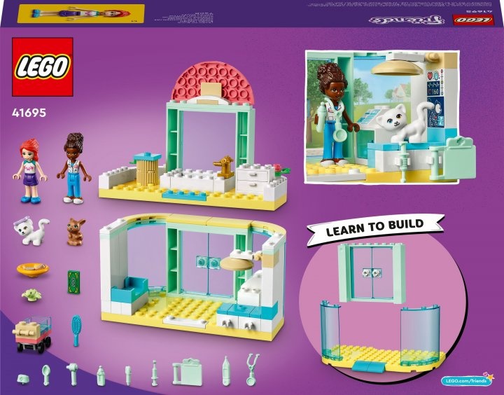 Конструктор LEGO Friends Ветеринарна клініка 111 деталей (41695)