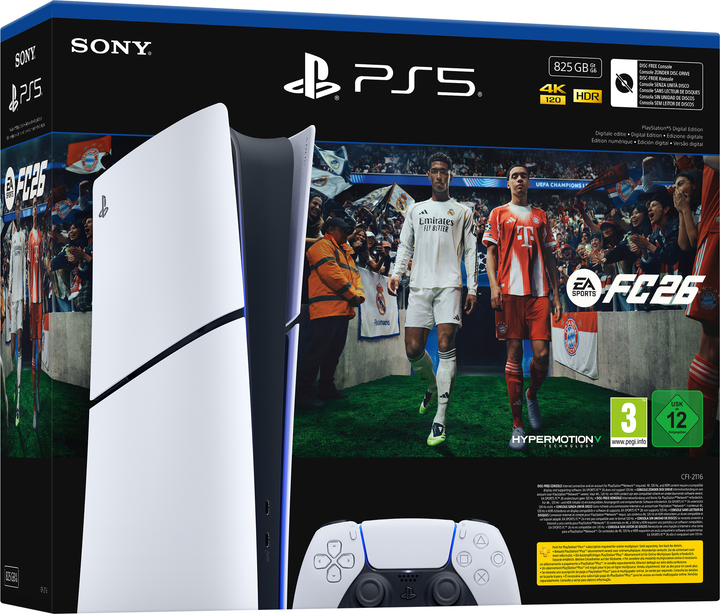 Ігрова консоль Sony Playstation 5 Slim Digital 825GB EA SPORTS FC 26 Bundle (1000049864)