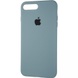 Чехол Original Full Soft Case for iPhone 7 Plus/8 Plus Granny Grey