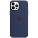 Чехол Original Full Soft Case (MagSafe) for iPhone 12/12 Pro Dark Blue