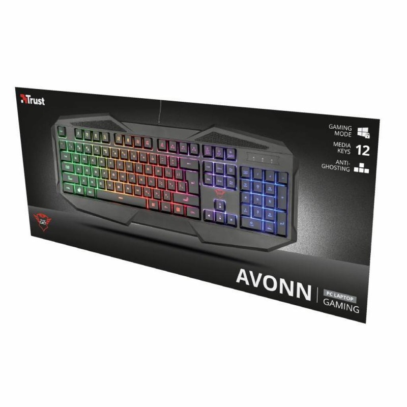 Клавіатура Trust GXT 830-RW Avonn RU (22511)