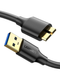 Кабель UGREEN US130 USB 3.0 A Male to Micro USB 3.0 Male Cable 2m (Black)(UGR-10843)