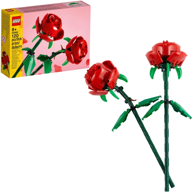 Конструктор LEGO Creator Троянди 120 деталей (40460)