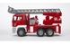 Пожежна вантажівка Bruder MAN 02771 з драбиною, водяною помпою, світлом і звуком