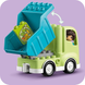 Конструктор LEGO DUPLO Сміттєпереробна вантажівка 15 деталей (10987)