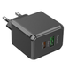 Сетевое зарядное устройство HOCO CS14A Ocean PD20W+QC3.0 charger Black (6942007603898)