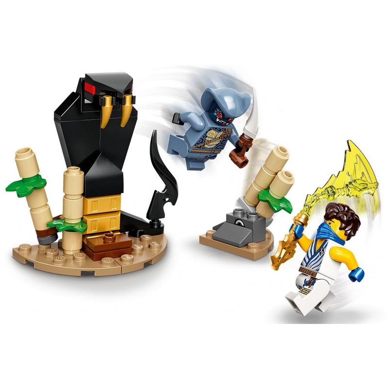 Конструктор LEGO Ninjago Грандіозна битва: Джей проти воїна-серпентина 69 дет (71732)