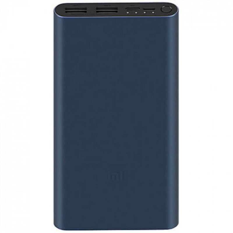 Батарея универсальная Xiaomi Mi Power bank 3 10000mAh QC2.0 in/out, PLM13ZM, Black (VXN4260CN)