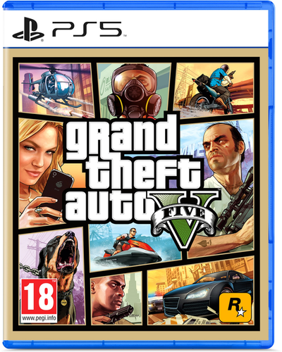 Игра PS5 Grand Theft Auto V Российские Субтитры (Б.У.)