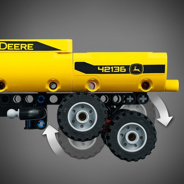 Конструктор LEGO Technic John Deere 9620R 4WD Tractor 390 деталей (42136)
