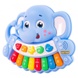 Музыкальная игрушка Baby Team Слоник-пианино на украинском (8630)