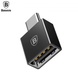 Адаптер USB Type-C Baseus USB Female To Type-C Male Adapter Converter Black (CATOTG-01)