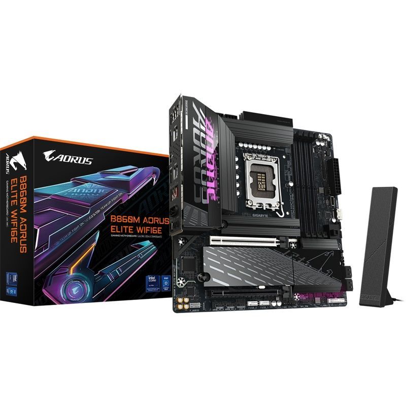 Материнская плата GIGABYTE B860M A ELITE WIFI6E (B860M AORUS ELITE WIFI6E)