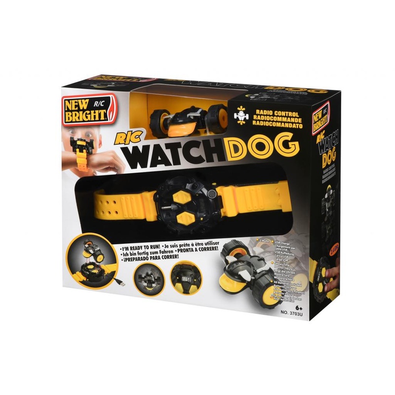 Радіокерована іграшка New Bright Bright WATCHDOG CLOCK Yellow (3703U-1)