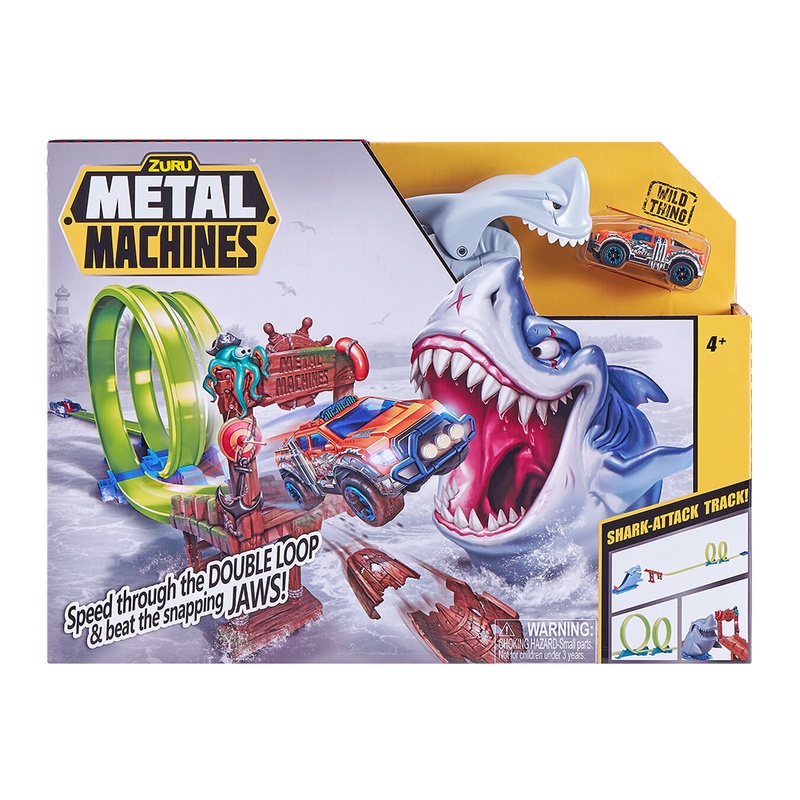 Ігровий набір METAL MACHINES — Shark/МЕТАЛ МАШИНС — Акула, 6760