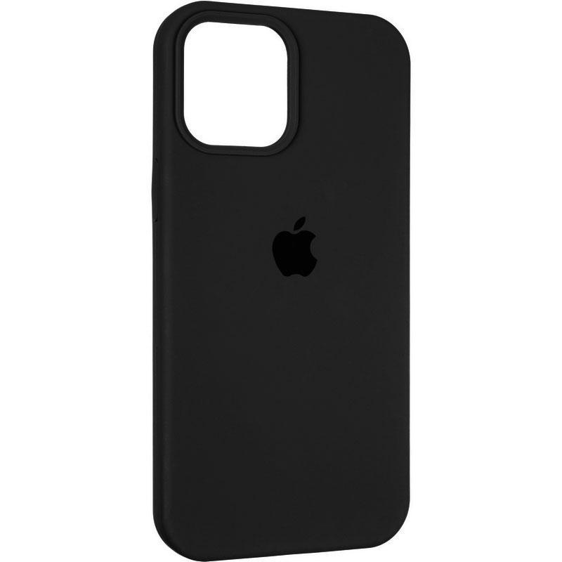 Оригінальний чохол Full Soft Case (MagSafe) for iPhone 12 Pro Max Black