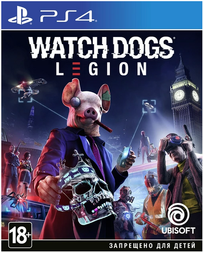 Гра Watch Dogs Legion PS4 (English) (БУ)