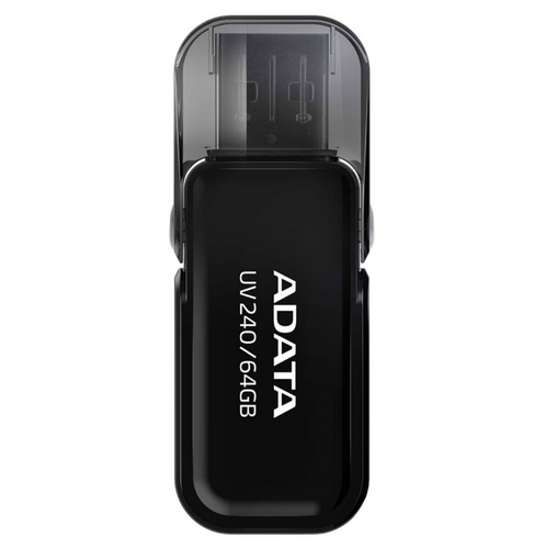 Flash A-DATA USB 2.0 AUV 240 64Gb Black (AUV240-64G-RBK)