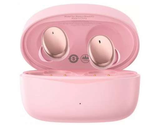 Навушники Baseus True Wireless Earphones Bowie E2 Pink (NGTW090004)