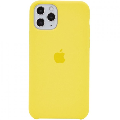 Чехол Original Full Soft Case for iPhone 12/12 Pro Canary Yellow