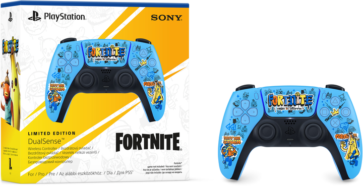 Геймпад Sony PlayStation 5 Dualsense Fortnite Limited Edition (1000045436), Голубой