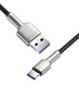 Кабель Baseus Cafule Metal Data USB to Type-C 66W 1м (CAKF000101)