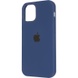 Оригінальний чохол Full Soft Case (MagSafe) for iPhone 12 Pro Max Dark Blue