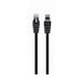 Патч-корд 3м UTP cat 6 CCA black Cablexpert (PP6U-3M/BK)