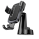 Держатель для мобильного HOCO H81 Vista Gravity Car holder (center console) Black Metal Gray