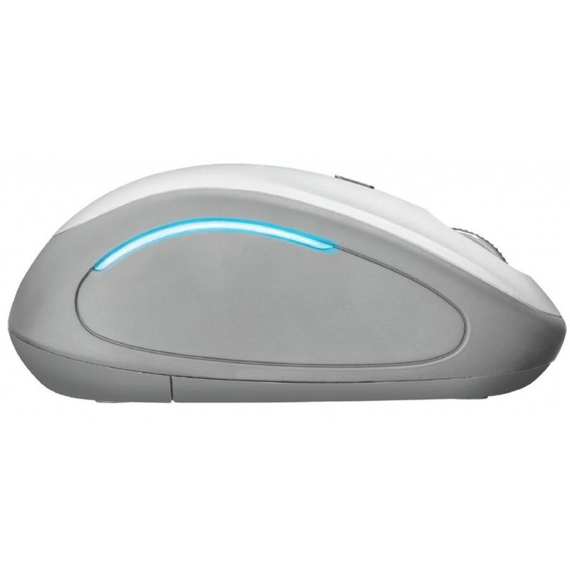 Мышка Trust Yvi FX white (22335)