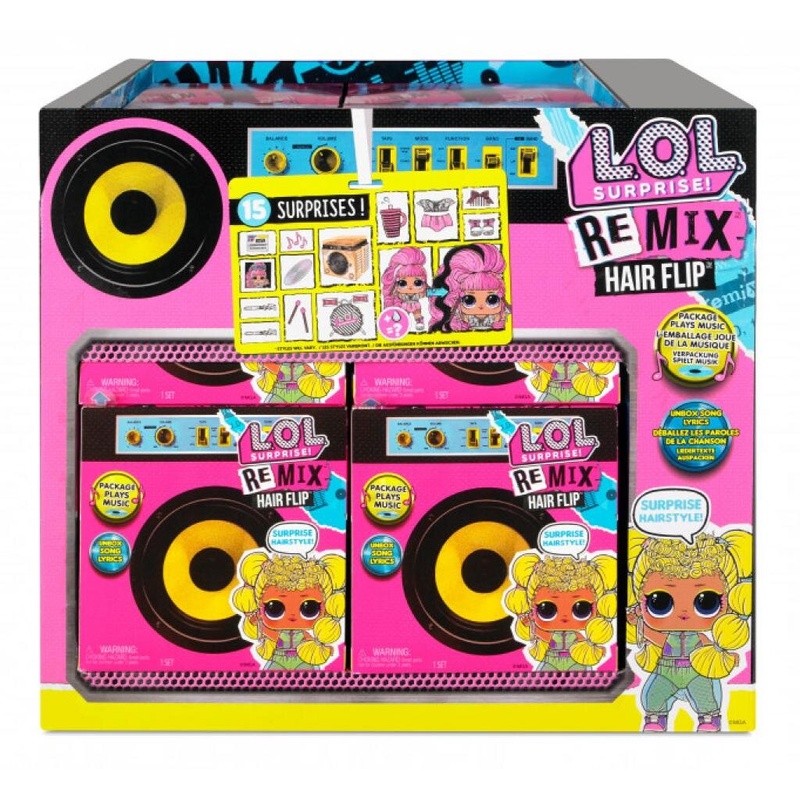 Ігровий набір L.O.L. Surprise Музичний сюрприз W1 Remix Hairflip - Музичний сюрприз (566960)