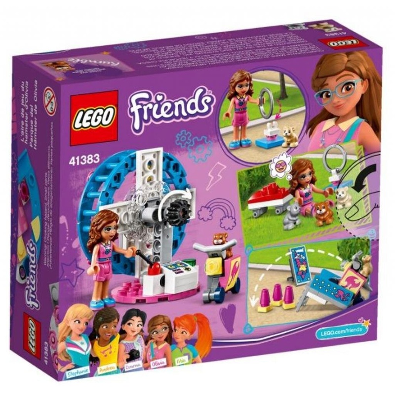 Конструктор LEGO Friends Игровая площадка для хомячка Оливии 81 деталь (41383)