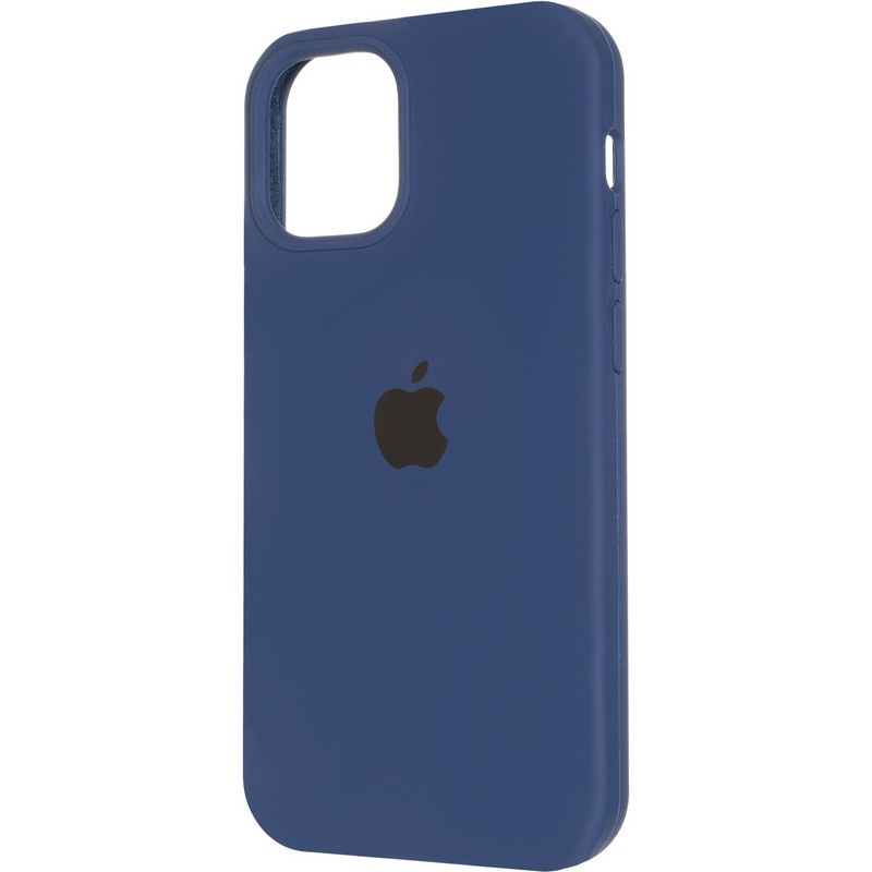 Оригинальный чехол Full Soft Case (MagSafe) for iPhone 12 Pro Max Dark Blue