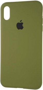 Чехол Original Full Soft Case for iPhone XS Max Pinery Green