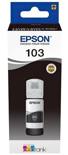 Оригинальные чернила для принтеров Epson L103 черное