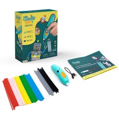 3D-ручка 3Doodler Start Plus для дитячої творчості базовий набір Креатив 72 стрижні (SPLUS)