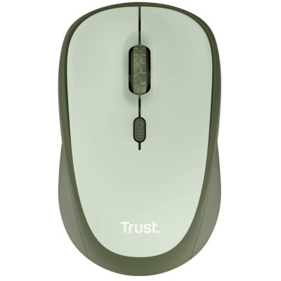 Мышка Trust YVI+ Silent Eco Wireless Green (24552)