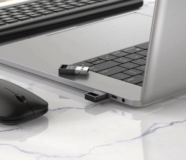Bluetooth адаптер BOROFONE DH8 USB BT Adapter Black (6941991109652)