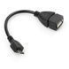 Дата кабель OTG USB 2.0 AF to Micro 5P Vinga (VCPDCOTGMBK)