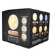 Магнитная левитационная лампа HCNT Levitating Lamp Moon Light Wood Grain (SIM10-GW5)