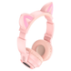 Навушники BOROFONE BO18 Cat ear BT headphones Pink (6974443384963)