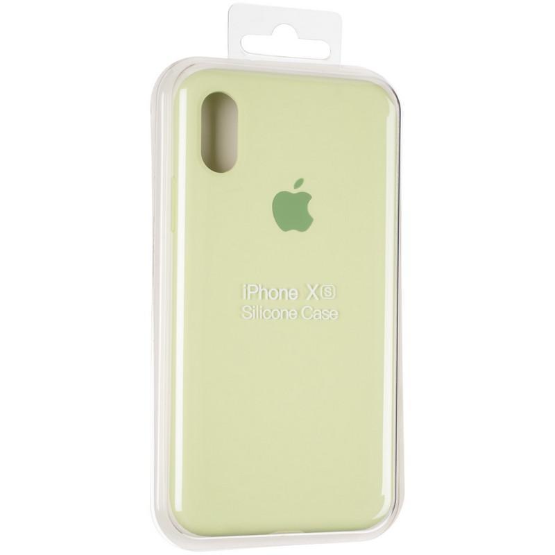 Чехол Original Full Soft Case for iPhone X/XS Avocado