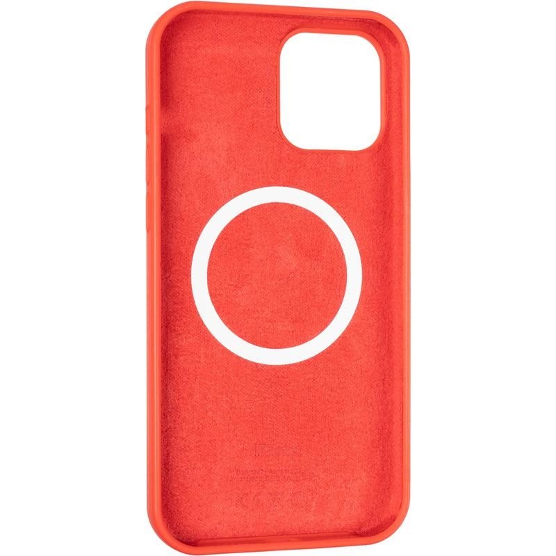 Оригинальный чехол Full Soft Case (MagSafe) for iPhone 12 Pro Max Red