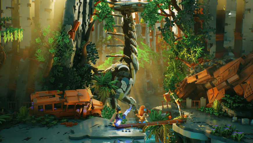 Гра PS5 Lego Horizon Adventures Російська Озвучка, BD диск (1000043926)