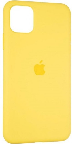 Оригинальный чехол Full Soft Case for iPhone 11 Pro Canary Yellow