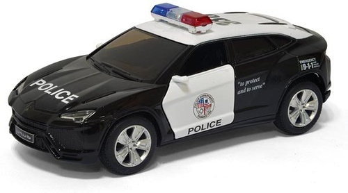 Машинка Kinsmart Lamborghini Urus (Police) 1:38 KT5368WP (полиция)