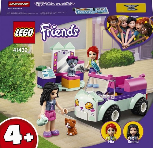 Конструктор LEGO Friends Авто перукаря для кішок 60 деталей (41439)