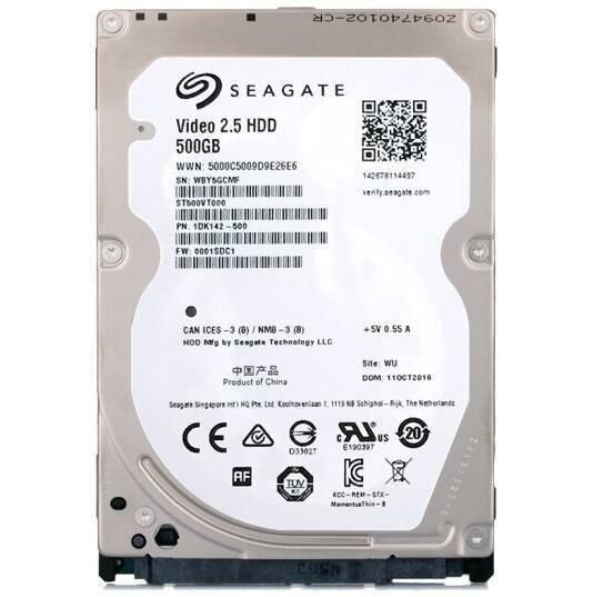 Жесткий диск HDD 2.5 Seagate 500 Gb (Used)