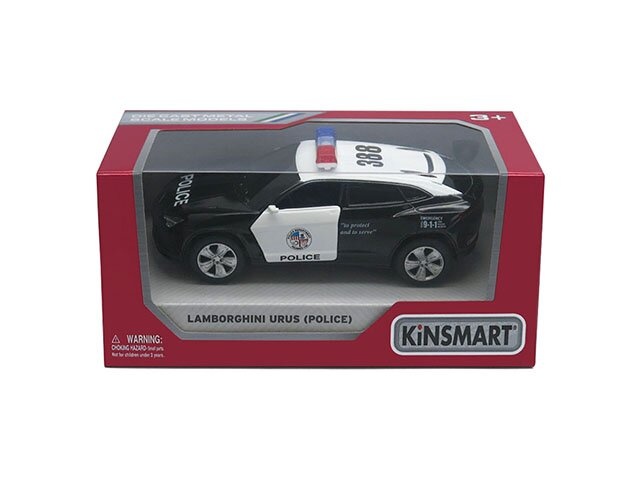 Машинка Kinsmart Lamborghini Urus (Police) 1:38 KT5368WP (поліція)